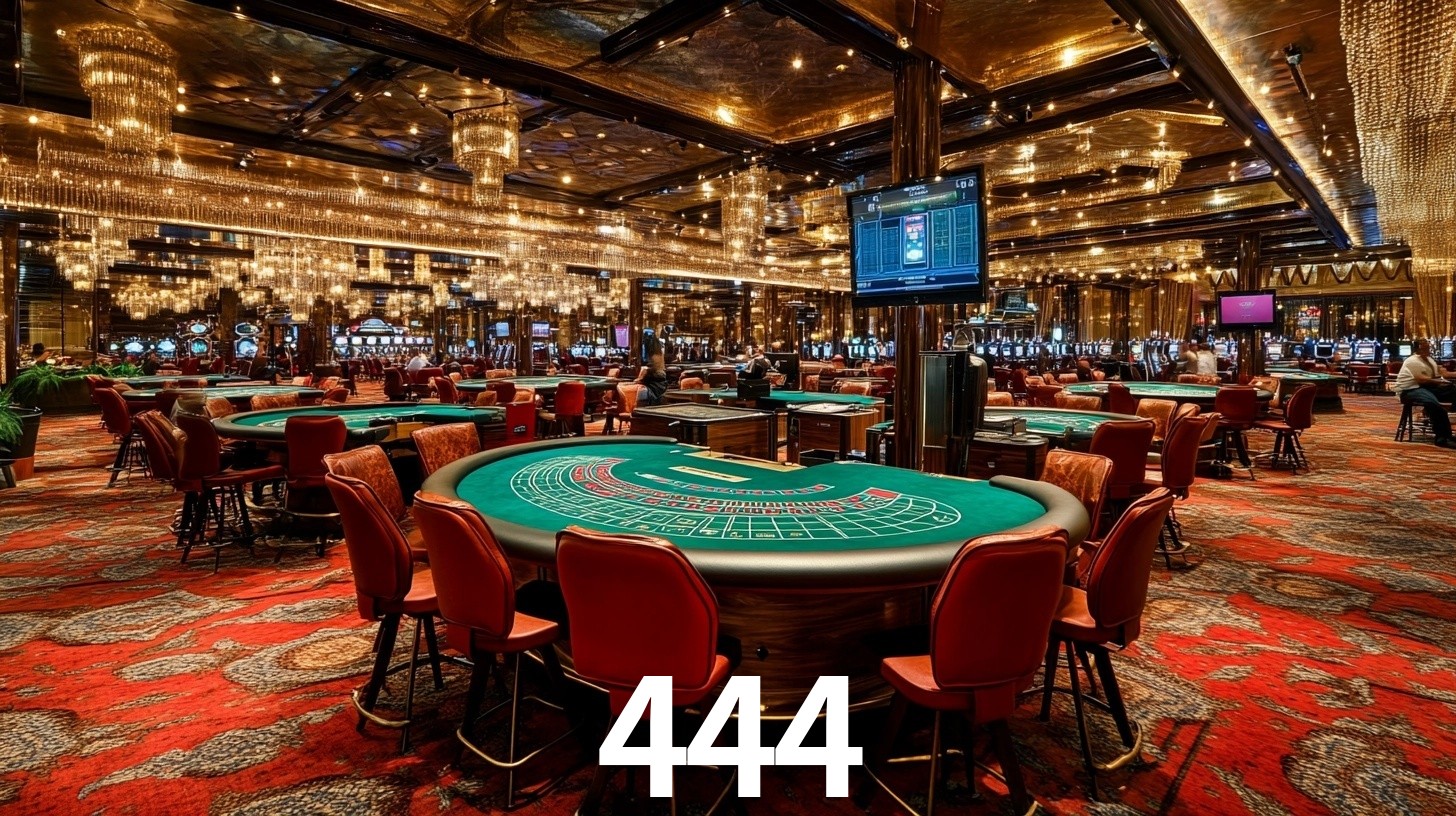 Sinta a adrenalina dos jogos de cassino com 444